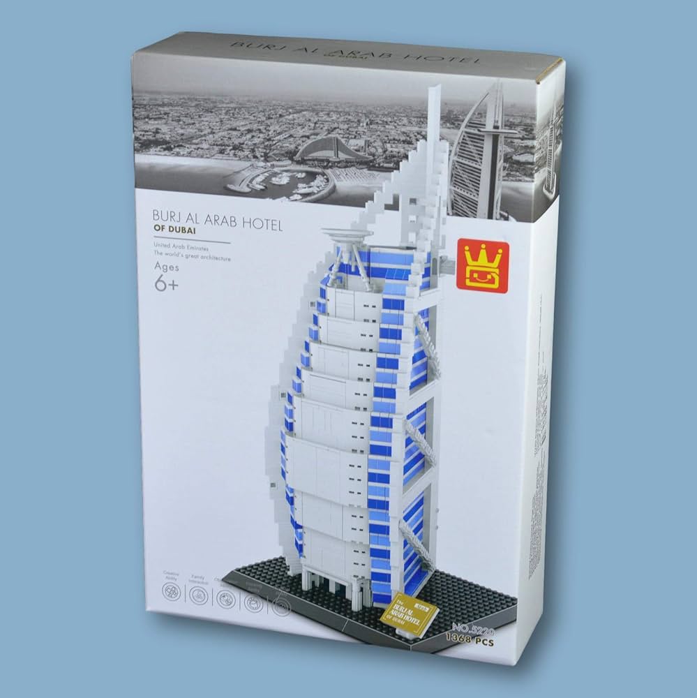 BURJ AL ARAB BUILDING BLOCKS SET