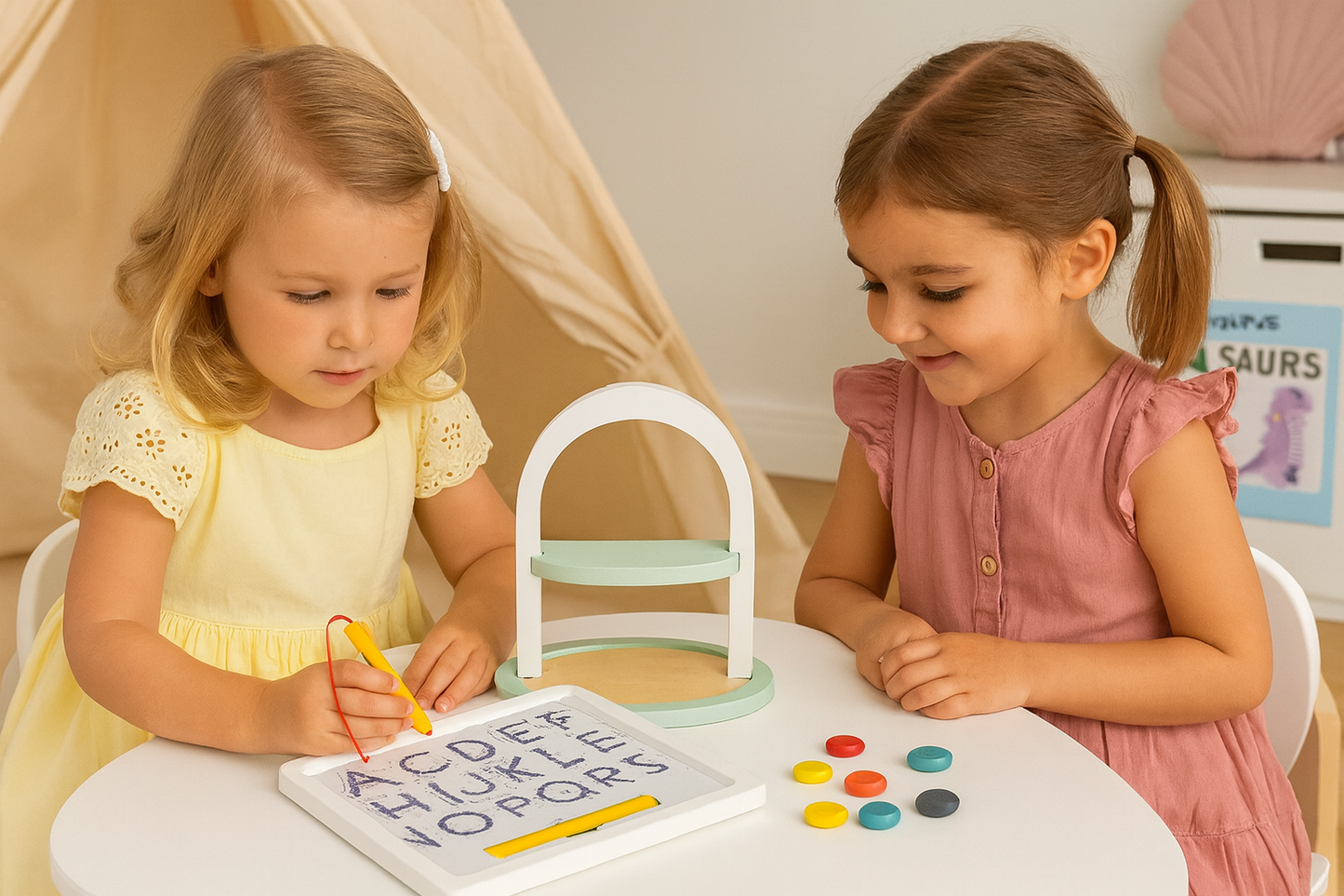Magnetic Writing Board – Uppercase Alphabet Tracing Board