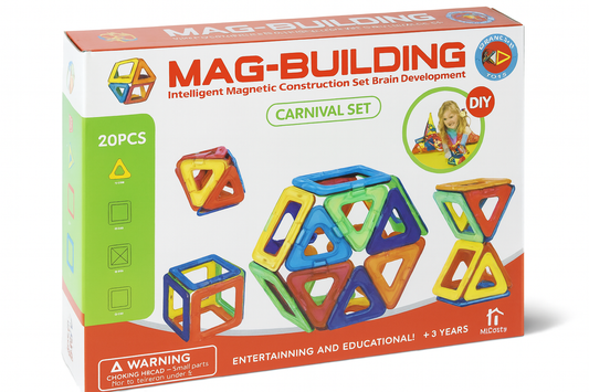 Intelligent Magnetic Construction Set – Carnival Set