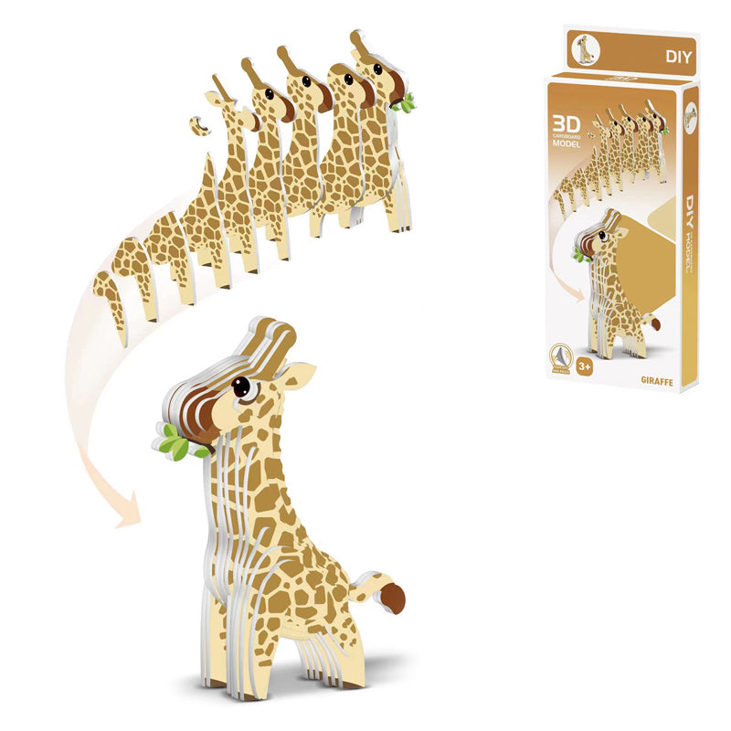 3D ECO-FRIENDLY CARD PUZZLE GAME