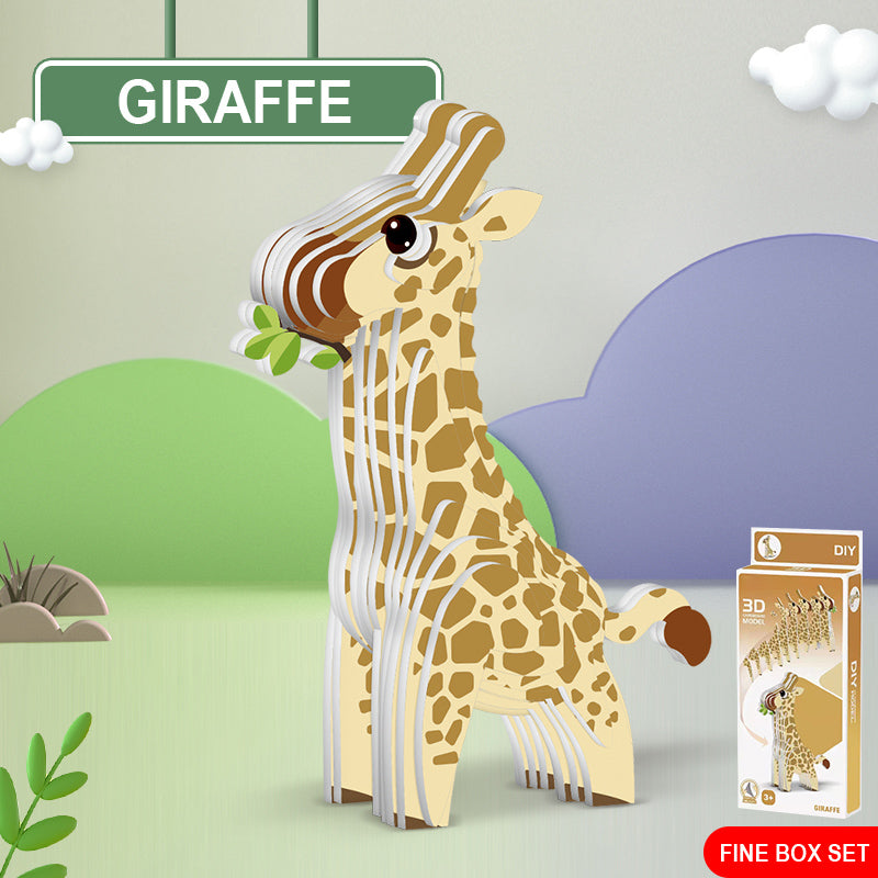 3D ECO-FRIENDLY CARD PUZZLE GAME