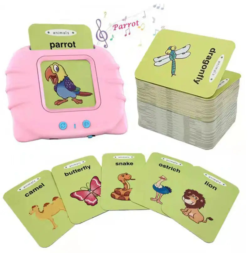EDUCATIONAL TALKING FLASH CARDS, PRE-SCHOOL LEARNING TOYS