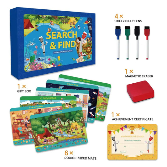 SKILLMATICS EDUCATIONAL SEARCH AND FIND GAMES