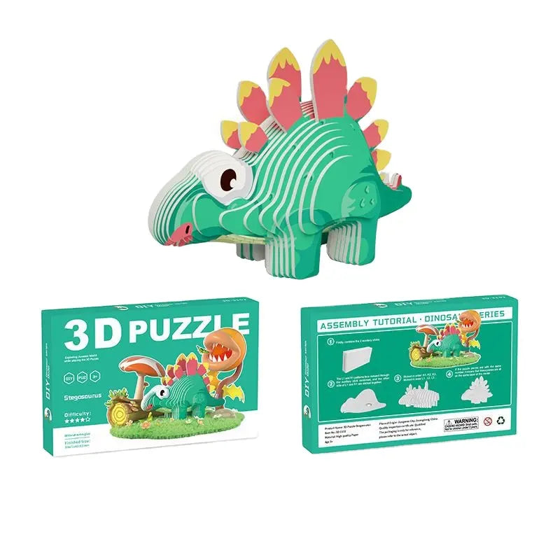 3D ECO-FRIENDLY CARD PUZZLE GAME