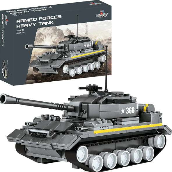 MILITARY VEHICLES ARMY SET TANKS AND PLANE WW2