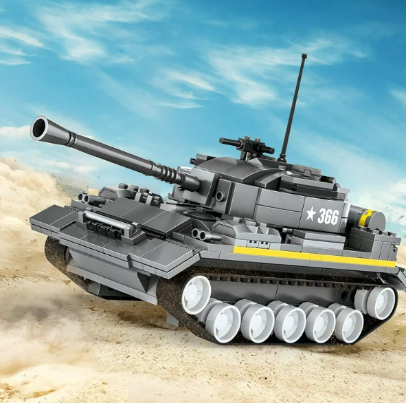 MILITARY VEHICLES ARMY SET TANKS AND PLANE WW2