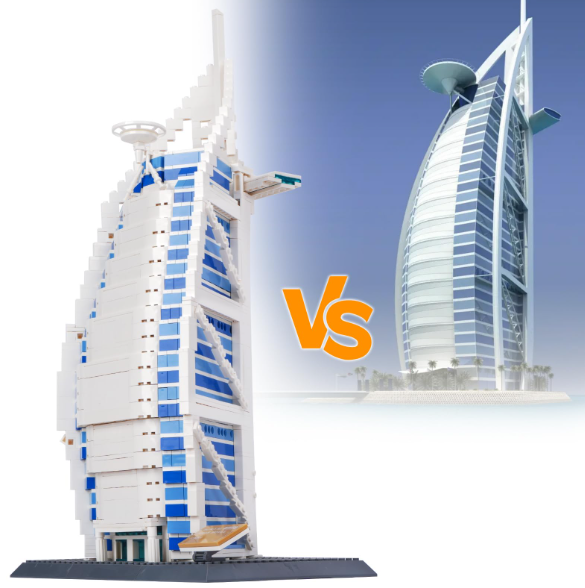 BURJ AL ARAB BUILDING BLOCKS SET